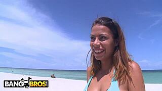 bangbros jasmines giant cuban tits swinging while riding cock