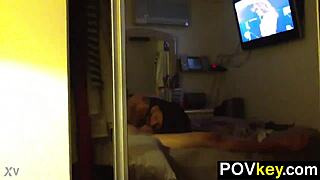 Hot Ex-Girlfriend Sucking My Dick in POV