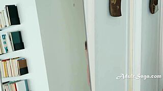 Busty MILF fucks step daughter in wedding gown - Kimmy Kimm, Krystal Davis.