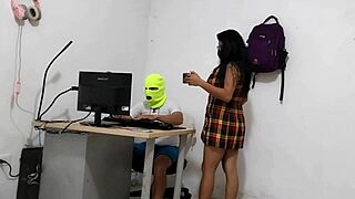 slutty neighbor visits for cock, gets it good