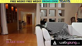 petite blonde blake eden teaches shauna skye pussy fingering