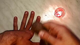 dripping wax on tattooed foreskin makes penis hard