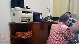 Office domination femdom lady boss and employee pussy lick do you want to be my employee hidden camera in office c2