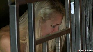 Blonde Lesbians In Live Show Tormenting.