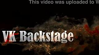 Lina Shisuta Takes On Three Big Cocks In Non-Stop Anal Orgasm Backstage.
