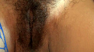 my horny stepson entered the bedroom to check out my mature, hairy pussy
