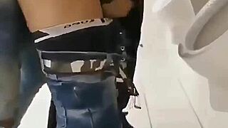 Gave Ass In School Bathroom To Two Teachers For Bareback Fun