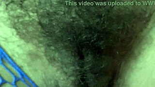 my horny stepson entered the bedroom to check out my mature, hairy pussy