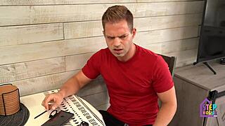 Hot Bimbo Milf Fucks Everyone In Her Household, Big Tits Bouncing Everywhere.