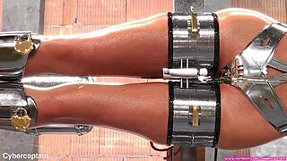 Metal bondage by a cruel sister - 3d bdsm comic animation