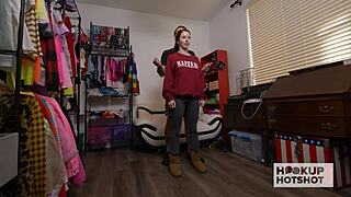 Oh, tiny slut Charly Summer hooks up with Bryan Gozzling!