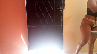 Big Ass Stepdaughter Cleans House Then Masturbates Pussy For Old Pervert Stepfather