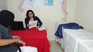 so, this perverted doctor is fucking her patient in the office, you know?