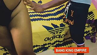 Stepsister begs for fuck and cum in hairy pussy