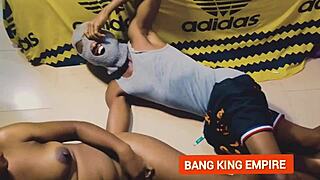 Stepsister begs for fuck and cum in hairy pussy