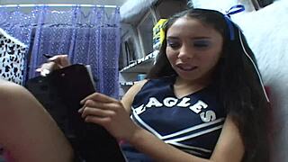 alexis love bangs her mouth with ice cream!