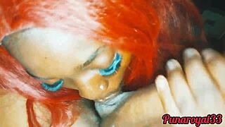 sexy nurse in hospital makes me cum all ova her natural tits