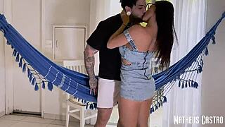 Encountered Busty Slut in Dress Without Panties, Made Her Suck and Fucked Her Pussy - Teaser - Collab Ketlen Silva