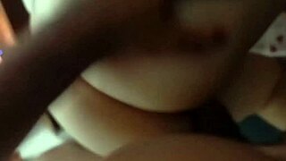 Play while my stepmother jerks me off with pink panties and her big fat ass! We do it secretly!