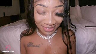baddies blow facial compilation 2024