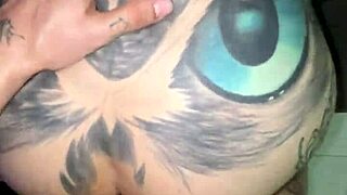 This split-tongue girl deepthroats and takes cum on face!