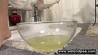 Girl Gets Herself All Wet And Messy With Toys 😏