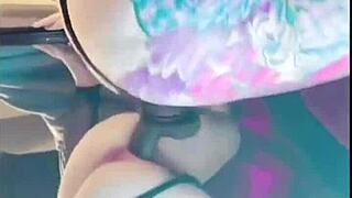 riding my huge bbd dildo feels amazing and so intense