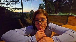 i shared an intimate moment with my father-in-law on a hidden balcony