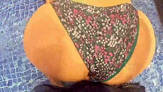Latina Milf With Big Ass Gets Hard Cock From Stranger In Public Pool