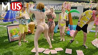 Jerkaoke Summertime Orgy - Featuring Madison Morgan, Rosalyn Sphinx, And More