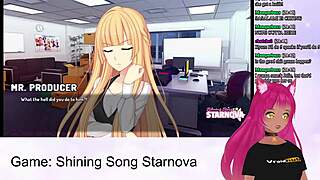 Vtuber lewdneko plays shining song starnova julie route part 3