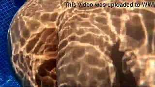 Latina Milf With Big Ass Gets Hard Cock From Stranger In Public Pool