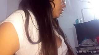 skinny 18 year old girl wants anal sex and lets me fondle her perfect tits