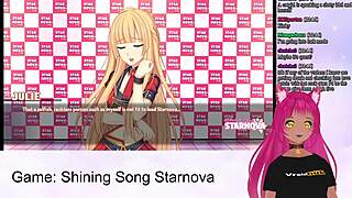 Vtuber lewdneko plays shining song starnova julie route part 3
