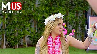 Jerkaoke Summertime Orgy - Featuring Madison Morgan, Rosalyn Sphinx, And More