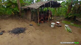 wow, sex party at grandma's hut 😈