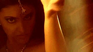 dance of the erotic veil, brunette strips and teases nude