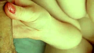 i got a hot pov handjob and huge cum on titties