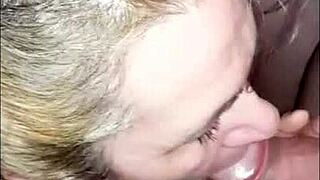 female slave in gloryhole group march 2024