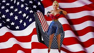 I love watching granny Americas fourth of July stick and lick orgasms with toys and vibrators