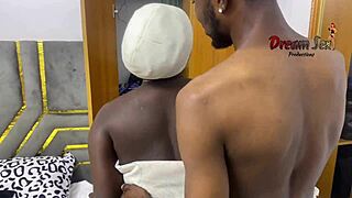 big fat ass admiring a black dick in homemade worship