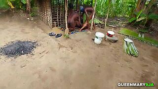 wow, sex party at grandma's hut 😈