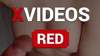 i got a hot pov handjob and huge cum on titties