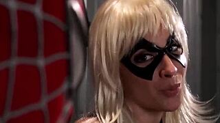 The Avengers XXX Parody Scene 5 Lexi Swallow Rides Big Cock in Doggystyle and Swallows Cumshot