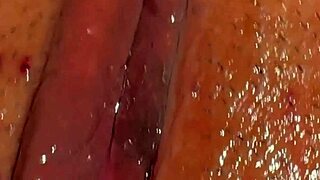 Pink pussy after virginity!