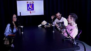 Alice vasconcelos shows big tits on stripper, becomes bisexual.