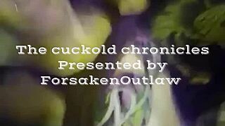 Little 18+ amateur gets too horny from sucking dick in homemade interracial scene.