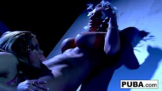 Busty Nikka Obeys Shyla Stylezs Commands in This Erotic Girl on Girl Sex