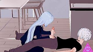 Koikatsu miwa jujutsu kaisen have sex blowjob handjob and cumshot uncensored thereal3dstories part1