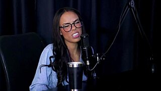 Alice vasconcelos shows big tits on stripper, becomes bisexual.